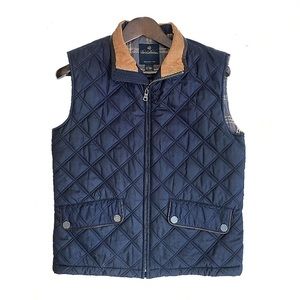 Brooks Brothers Puffer Vest Diamonds in blue - S